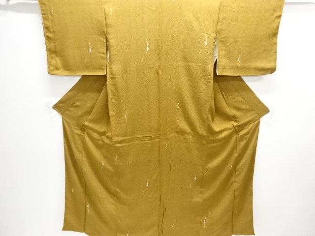 JAPANESE KIMONO / ANTIQUE KIMONO / TAISHO ROMAN STYLE / MON KINSHA / ABSTRACT